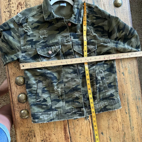 No Boundaries Camo Women's‎ Jacket   Size Small (3-5) - Picture 7 of 7